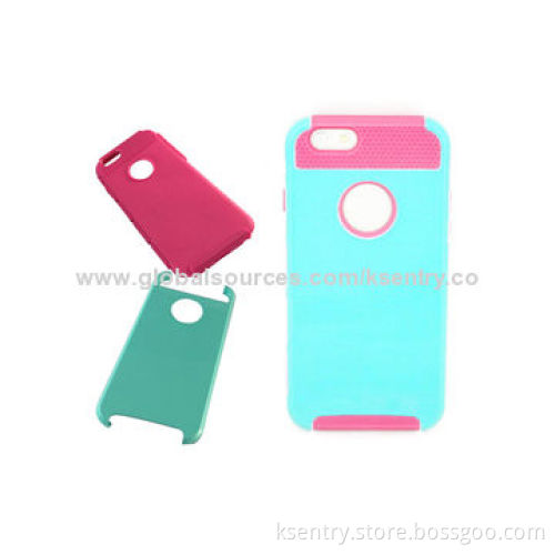 High-quality OEM Customized Logo Colorful Hard PC Cover Case for iPhone 6